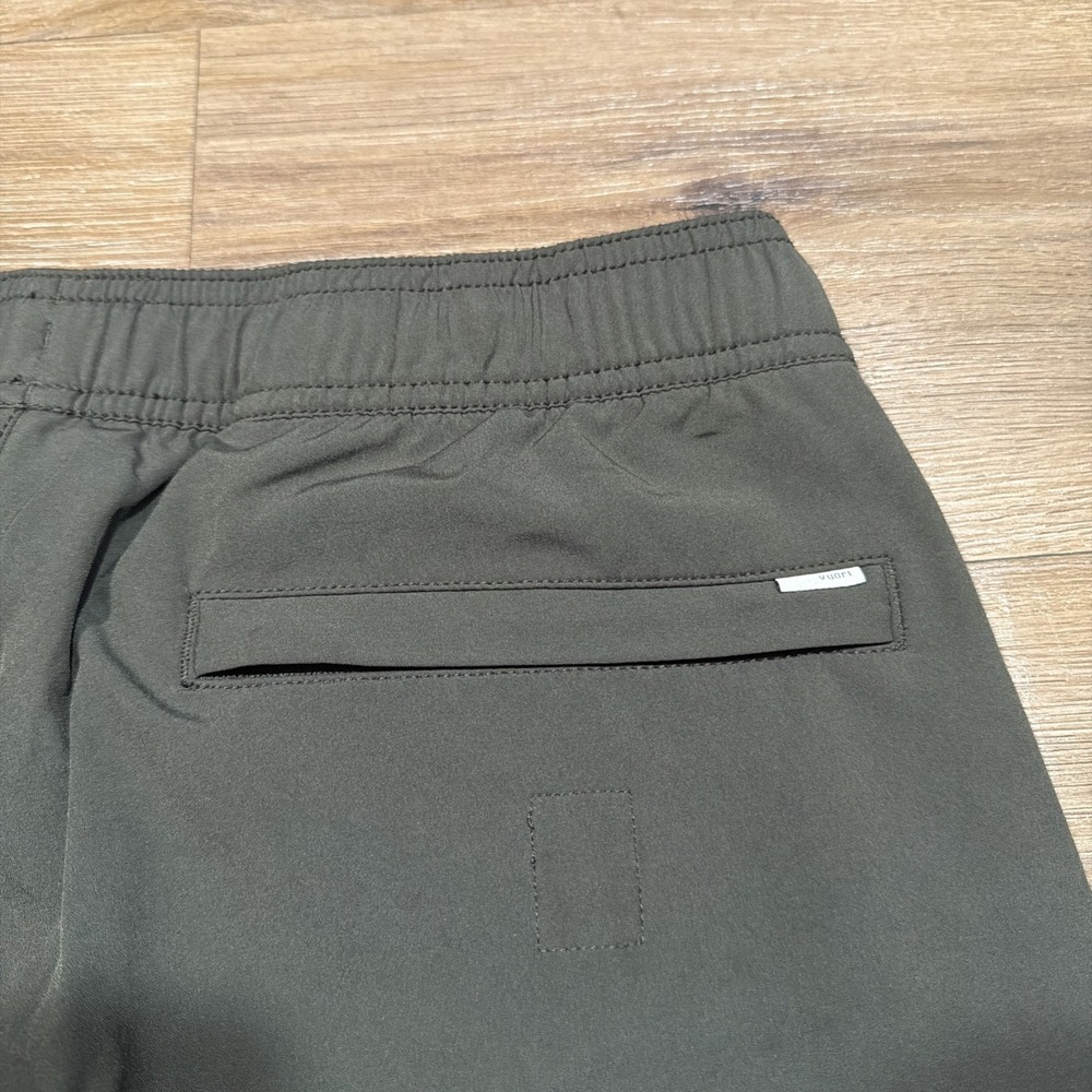 Vuori Mens LARGE Lined Kore Jogger Pants Grey Elastic Waist Drawstring V456 - Picture 12 of 12